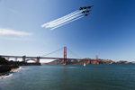 Air Show Over San Francisco