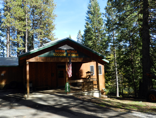 Sierra Nevada Logging Museum in Arnold, California