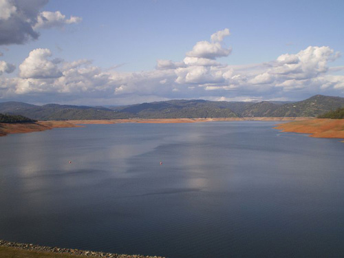 Lake Oroville in Butte County, Northern California