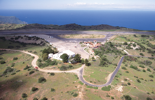 Catalina Airport Aerial Photograph