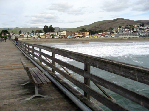 Cayucos: Beach Town Viewed From the Cayucos Pier