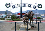 Yreka Town in Northern California
